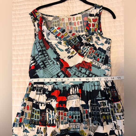 Weston Wear city print cotton dress. - Picture 6 of 8